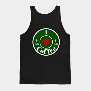 I love Coffee Tank Top